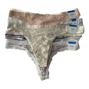 Jenni Thongs 5 Pieces Sz XL